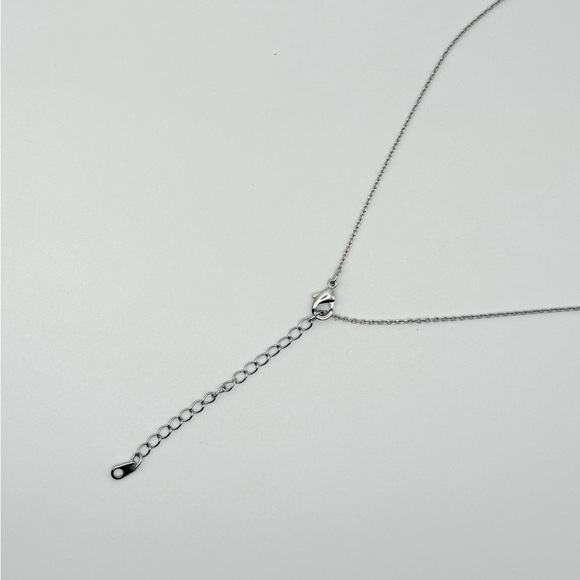 Drop Pendant silver necklace - Picture 6 of 6